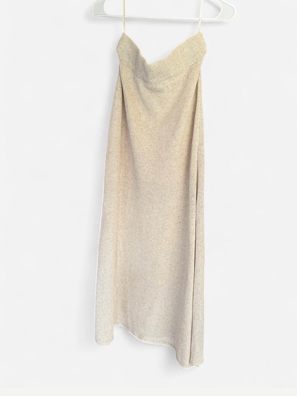 Mod Ref Beige Knit Maxi Skirt